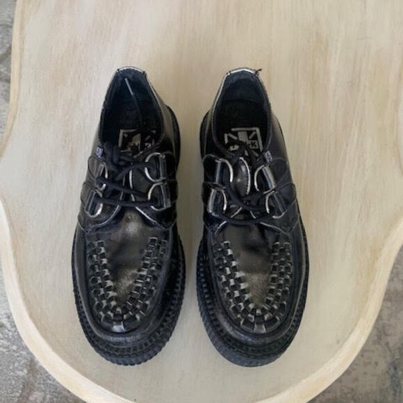 T.U.K. Viva Mondo Creepers – Size US Women’s 5 /  Boys 3 - Picture 4 of 11